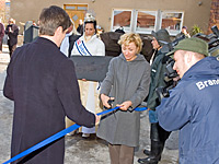 Bild von der Eröffnung des Fischereimuseums Peitz